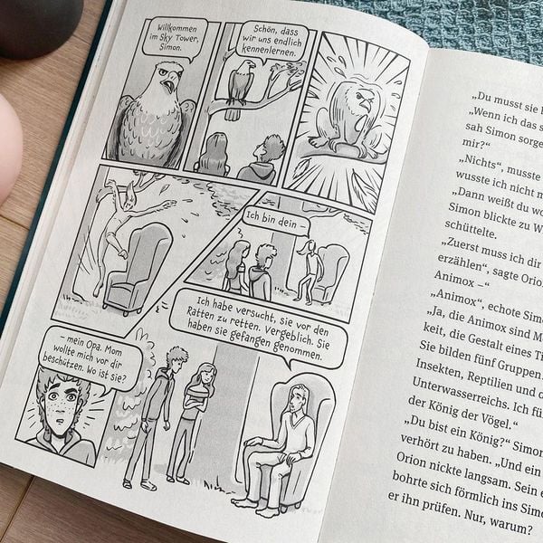 Produktbild: Animox als Comic-Roman 1. Das Heulen der W&ouml;lfe