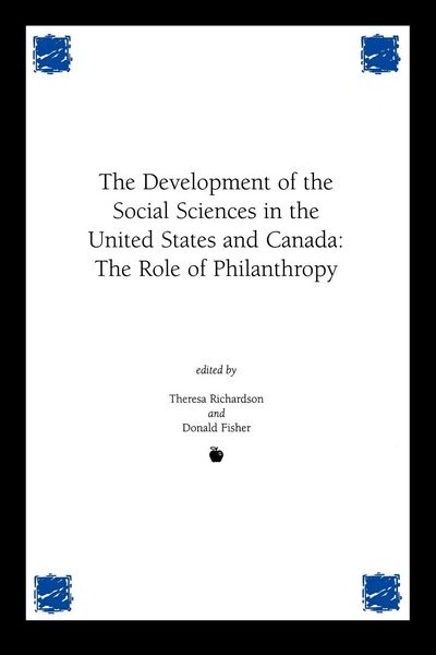 Produktbild: Development of the Social Sciences in the United States and Canada