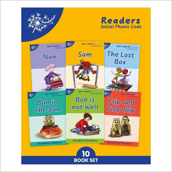 Produktbild: Phonic Books Dandelion Readers Set 1 Units 1-10