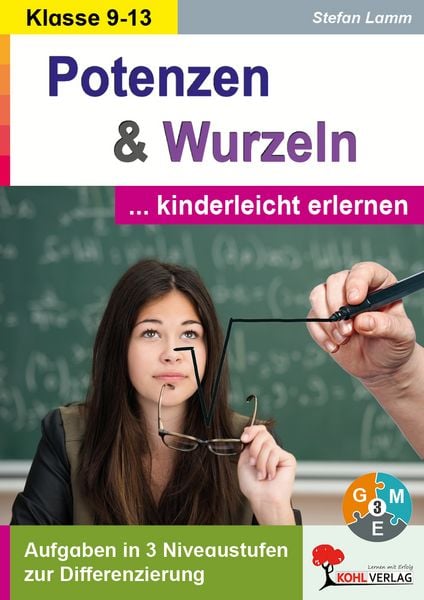 Produktbild: Potenzen und Wurzeln kinderleicht erlernen