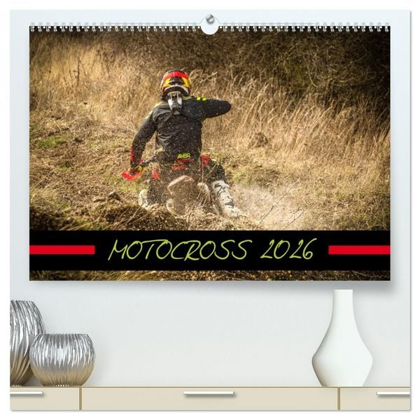 Produktbild: MOTOCROSS 2026 (hochwertiger Premium Wandkalender 2026 DIN A2 quer), Kunstdruck in Hochglanz