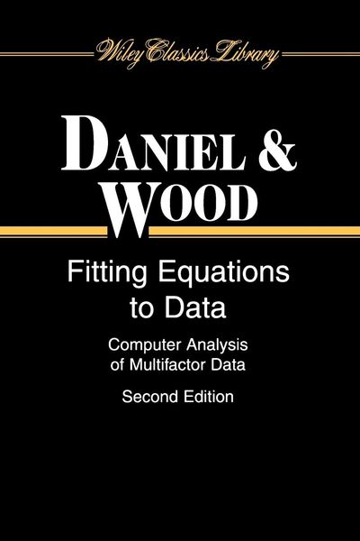 Produktbild: Fitting Equations to Data: Computer Analysis of Multifactor Data