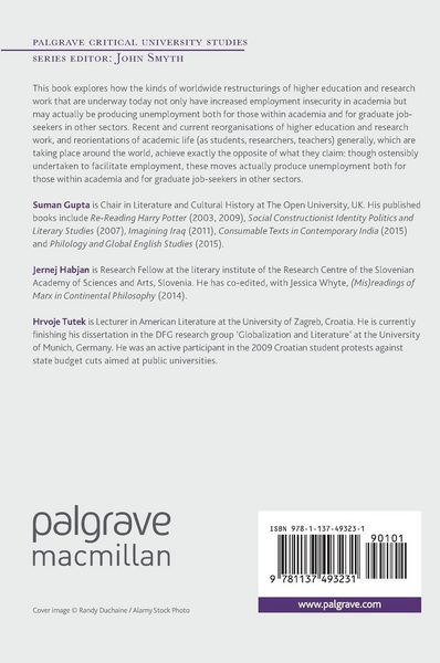 Produktbild: Academic Labour, Unemployment and Global Higher Education