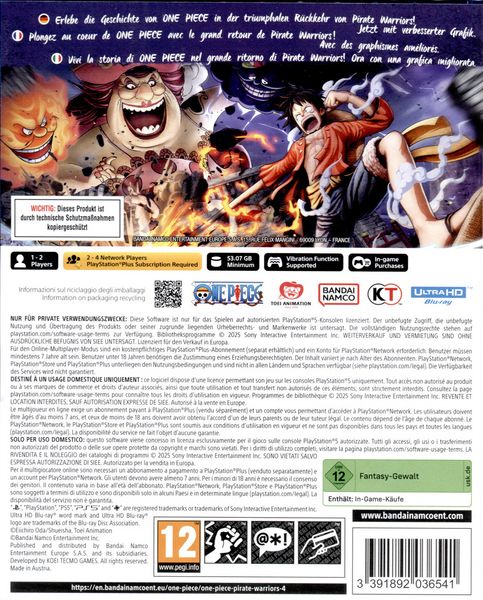 Produktbild: One Piece - Pirate Warriors 4