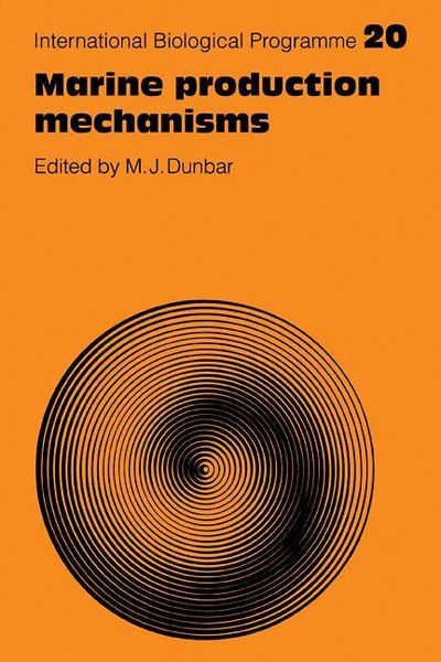 Produktbild: Marine Production Mechanisms