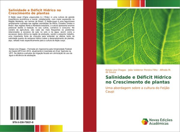 Produktbild: Salinidade e D&eacute;ficit H&iacute;drico no Crescimento de plantas