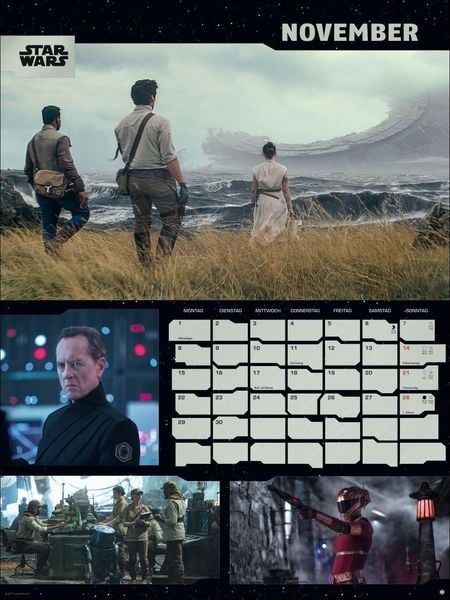 Produktbild: Star Wars Broschur XL Kalender 2027