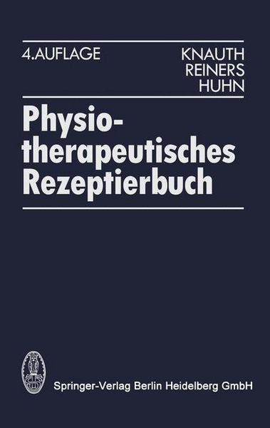 Produktbild: Physiotherapeutisches Rezeptierbuch