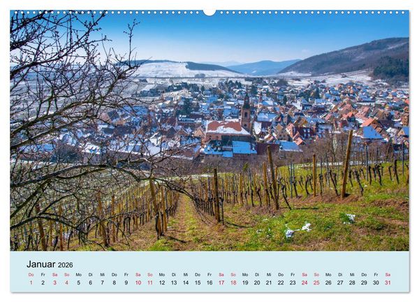 Produktbild: Elsass- und Vogesentr&auml;ume (hochwertiger Premium Wandkalender 2026 DIN A2 quer), Kunstdruck in Hochglanz