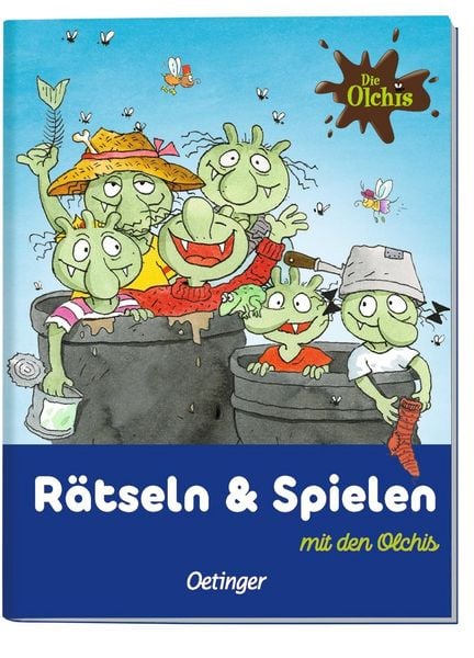 Produktbild: Die Olchis. Puzzle im Buch. 100 Teile