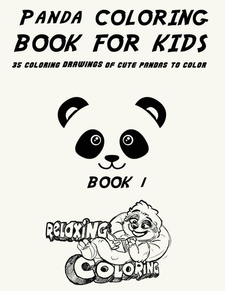 Produktbild: Panda Coloring Book For Kids