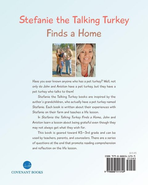 Produktbild: Stefanie the Talking Turkey Finds a Home