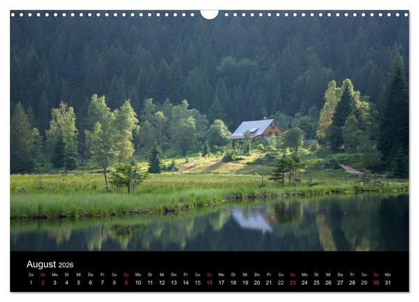 Produktbild: Bayerischer Wald - der Osten Bayerns (Wandkalender 2026 DIN A3 quer), CALVENDO Monatskalender