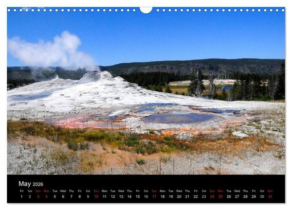 Produktbild: The Yellowstone National Park (Wall Calendar 2026 DIN A3 landscape), CALVENDO 12 Month Wall Calendar