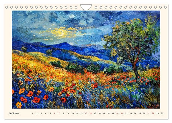 Produktbild: Vincents Jahr (Wandkalender 2026 DIN A4 quer), CALVENDO Monatskalender