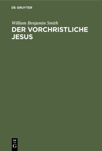 Produktbild: Der Vorchristliche Jesus