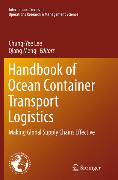 Produktbild: Handbook of Ocean Container Transport Logistics