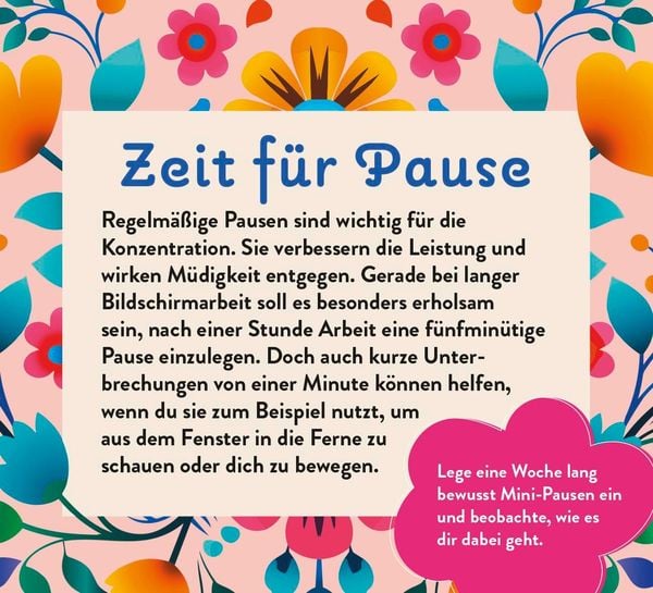 Jede Woche etwas Neues wagen - 50 Impulse für mehr Zeit für mich