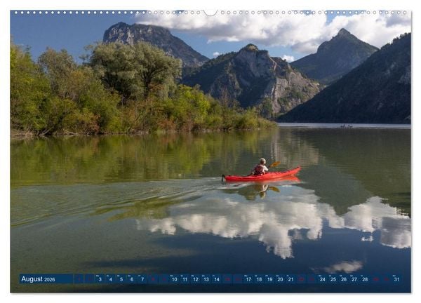 Produktbild: Salzkammergut und Eisenwurzen (Wandkalender 2026 DIN A2 quer), CALVENDO Monatskalender