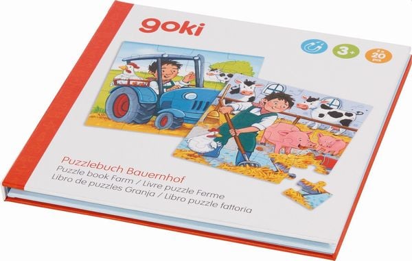 Produktbild: Puzzlebuch Bauernhof