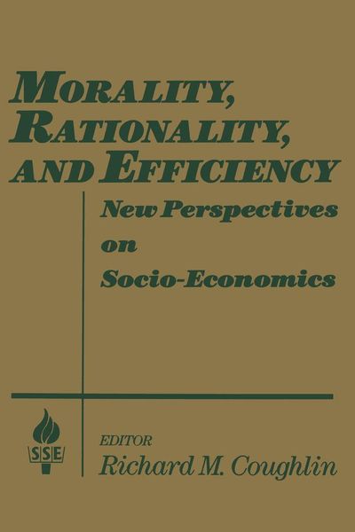 Produktbild: Morality, Rationality and Efficiency