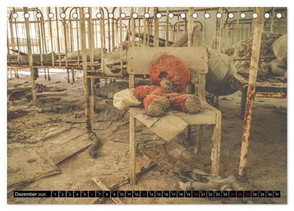 Produktbild: Chernobyl/Prypjat 2026 (Tischkalender 2026 DIN A5 quer), CALVENDO Monatskalender