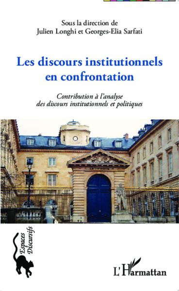 Produktbild: Les discours institutionnels en confrontations