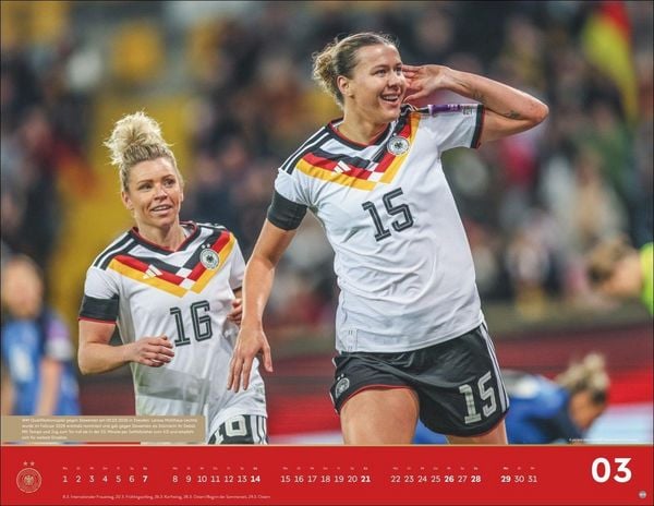 Produktbild: DFB Frauen Posterkalender 2027