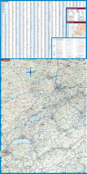 Produktbild: Switzerland, Schweiz, Borch Map