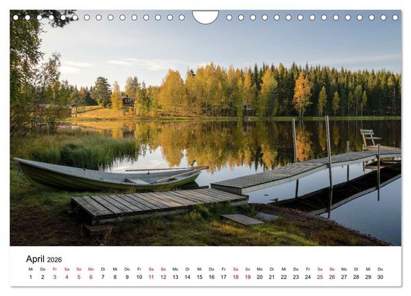 Produktbild: Finnland - Eine bezaubernde Reise in den Norden. (Wandkalender 2026 DIN A4 quer), CALVENDO Monatskalender