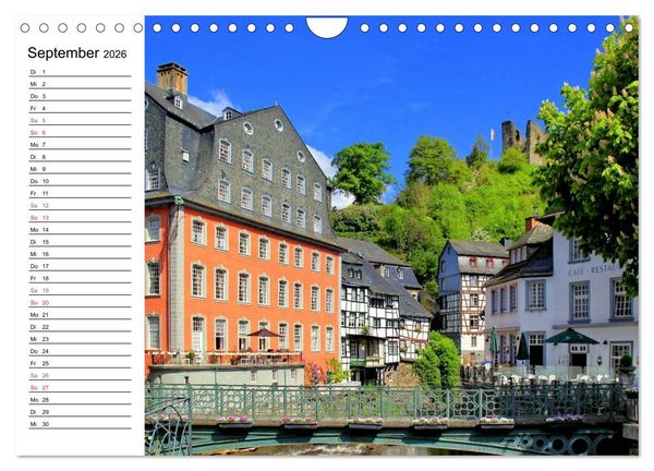 Produktbild: Die sch&ouml;nsten Orte der Eifel (Wandkalender 2026 DIN A4 quer), CALVENDO Monatskalender