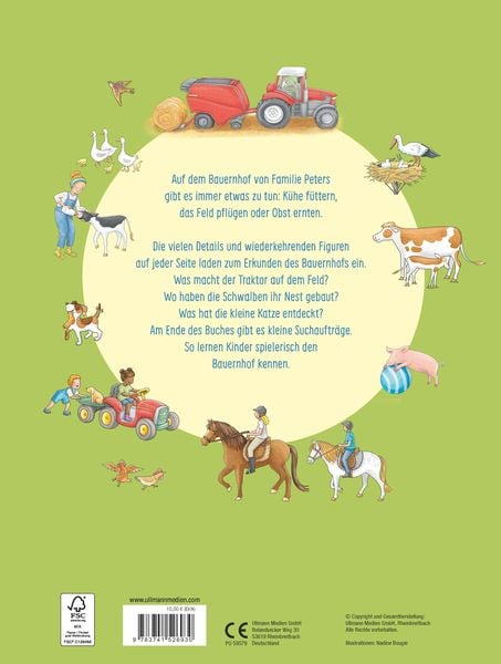 Produktbild: Mein gro&szlig;es Wimmelbuch Bauernhof