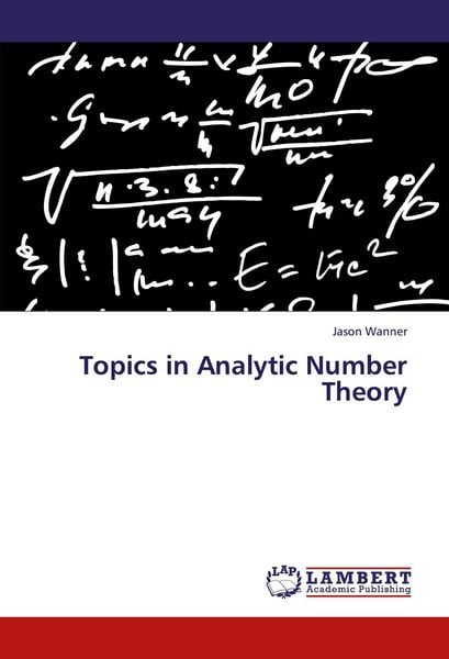 Produktbild: Topics in Analytic Number Theory