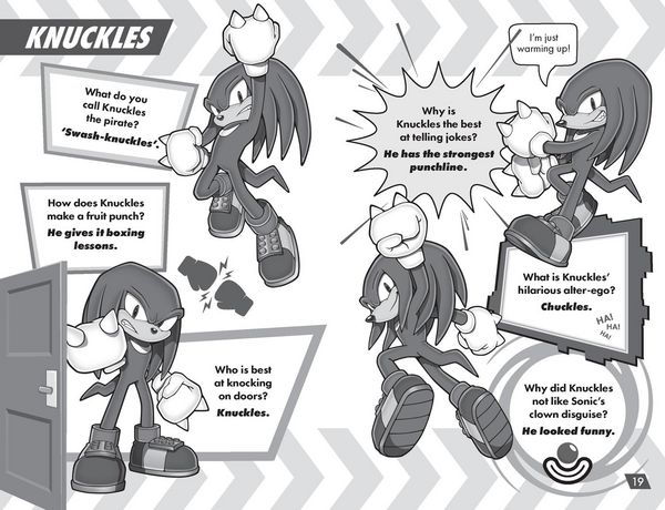 Produktbild: SONIC HEDGEHOG JOKE BK PB