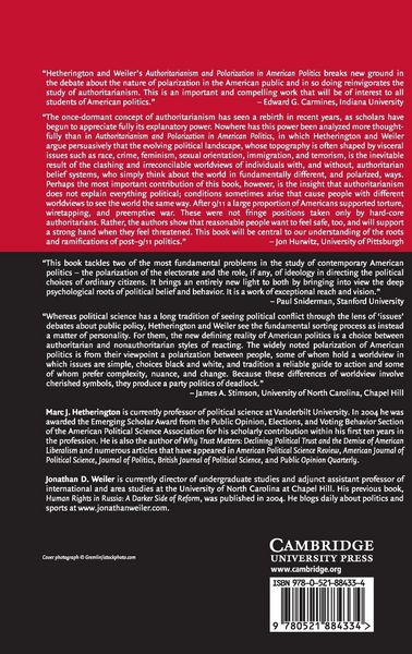 Produktbild: Authoritarianism and Polarization in American Politics