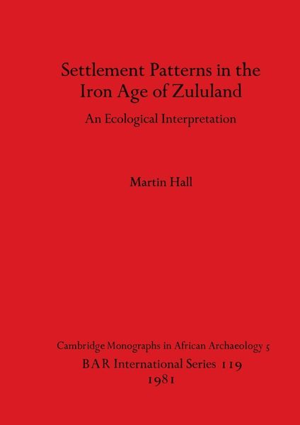 Produktbild: Settlement Patterns in the Iron Age of Zululand
