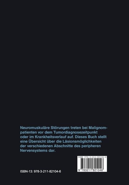 Produktbild: Neuromuskul&auml;re L&auml;sionen bei Malignomen