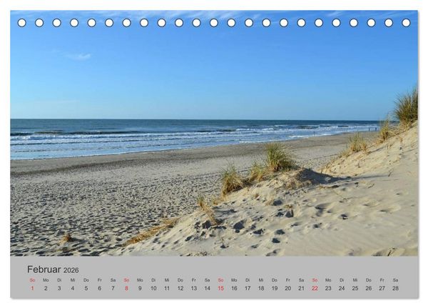 Produktbild: Impressionen von Texel (Tischkalender 2026 DIN A5 quer), CALVENDO Monatskalender