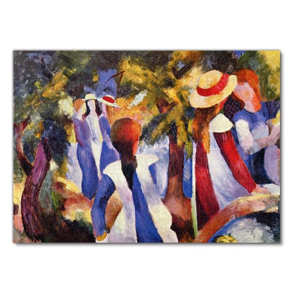 Produktbild: Lais Puzzle August Macke - M&auml;dchen im Gr&uuml;nen 1000 Teile