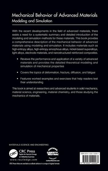 Produktbild: Mechanical Behavior of Advanced Materials