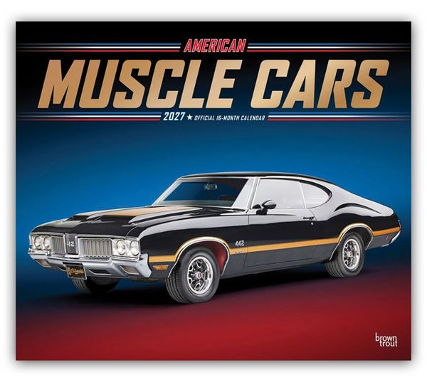 Produktbild: American Muscle Cars &ndash; Amerikanische Muskel-Autos 2027 &ndash; 16-Monatskalender im Deluxe-Format
