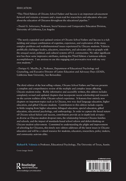Produktbild: Chicano School Failure and Success