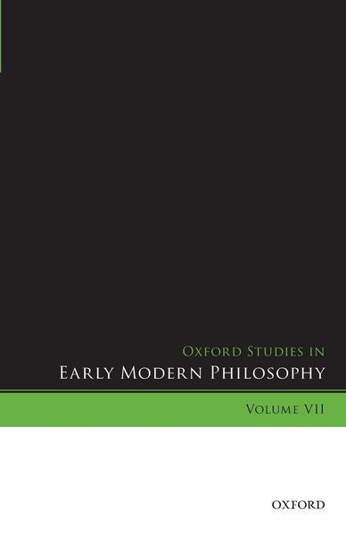 Produktbild: Oxford Studies in Early Modern Philosophy, Volume VII
