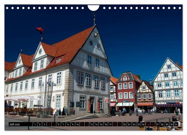 Produktbild: Celler Ansichten (Wandkalender 2026 DIN A4 quer), CALVENDO Monatskalender