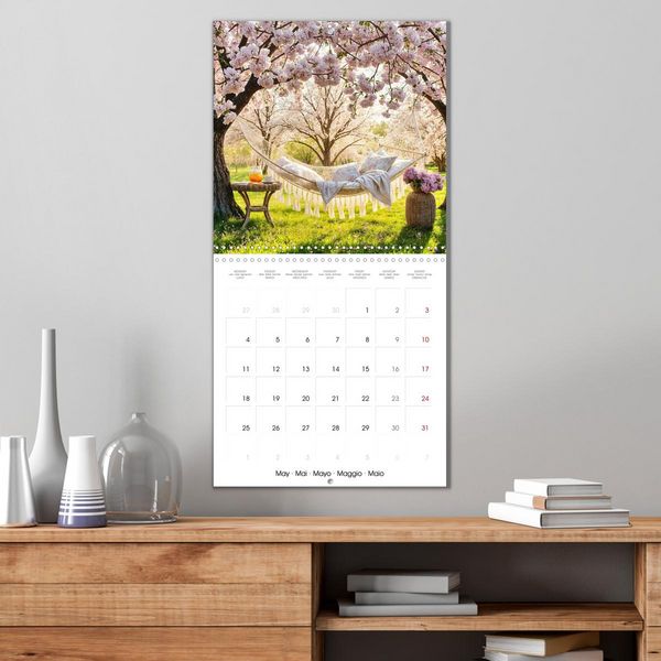 Produktbild: My quiet oasis - Inhale. Arrive. Find peace. (Wall Calendar 2026 12 &times; 12 Inch) CALVENDO 12 Month Wall Calendar