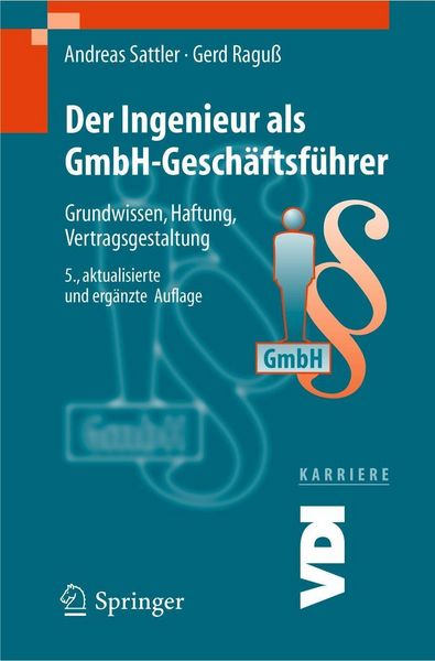 Produktbild: Der Ingenieur als GmbH-Gesch&auml;ftsf&uuml;hrer