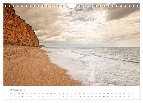 Produktbild: Zauberhaftes S&uuml;dengland (Wandkalender 2026 DIN A4 quer), CALVENDO Monatskalender