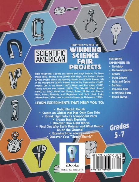 Produktbild: Scientific American, Winning Science Fair Projects, Grades 5-7 (LIB)