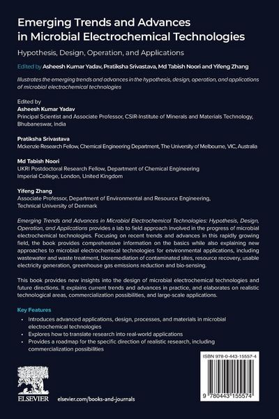 Produktbild: Emerging Trends and Advances in Microbial Electrochemical Technologies