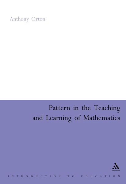 Produktbild: Pattern in the Teaching and Learning of Mathematics